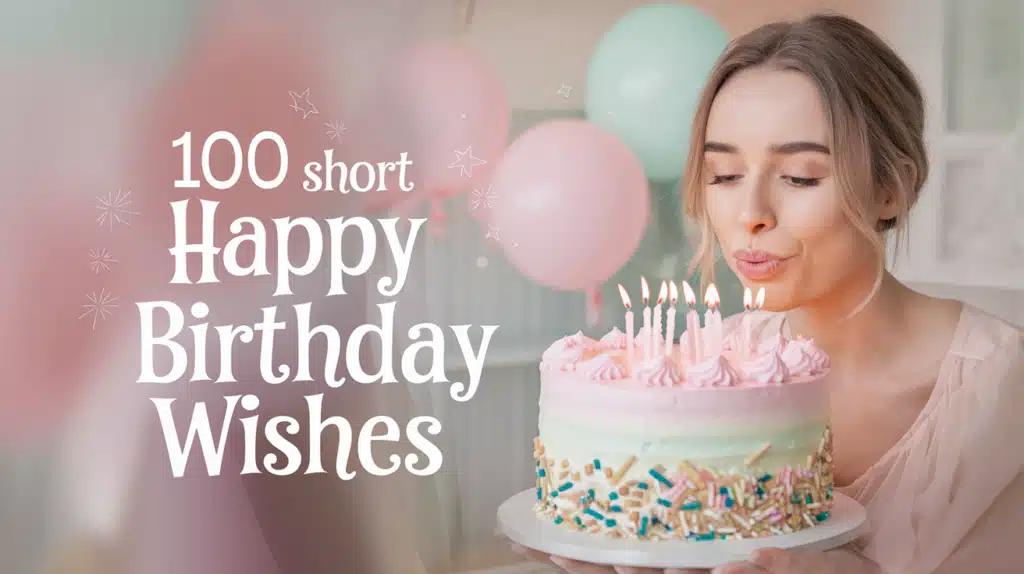 short happy birthday wishes