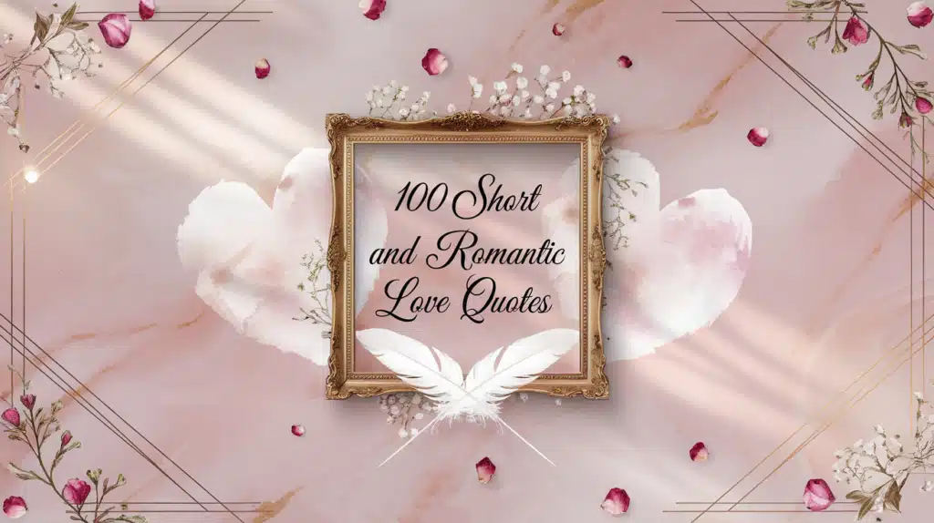 Short and Romantic Love Quotes