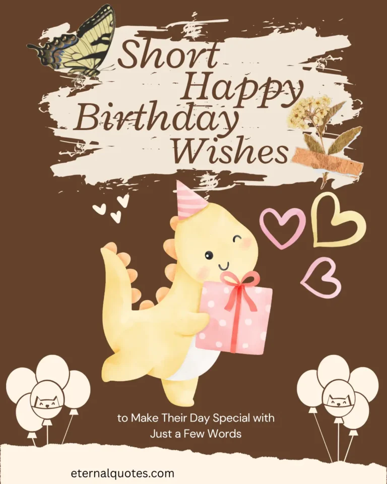 Short happy birthday wishes with fun and cheerful vibes