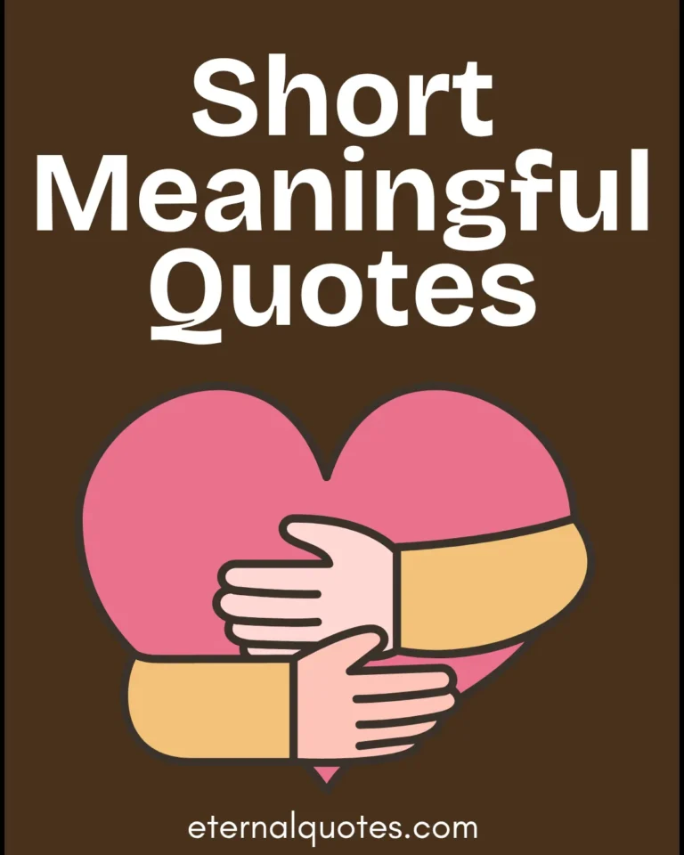 Short meaningful quotes with deep and thoughtful vibes