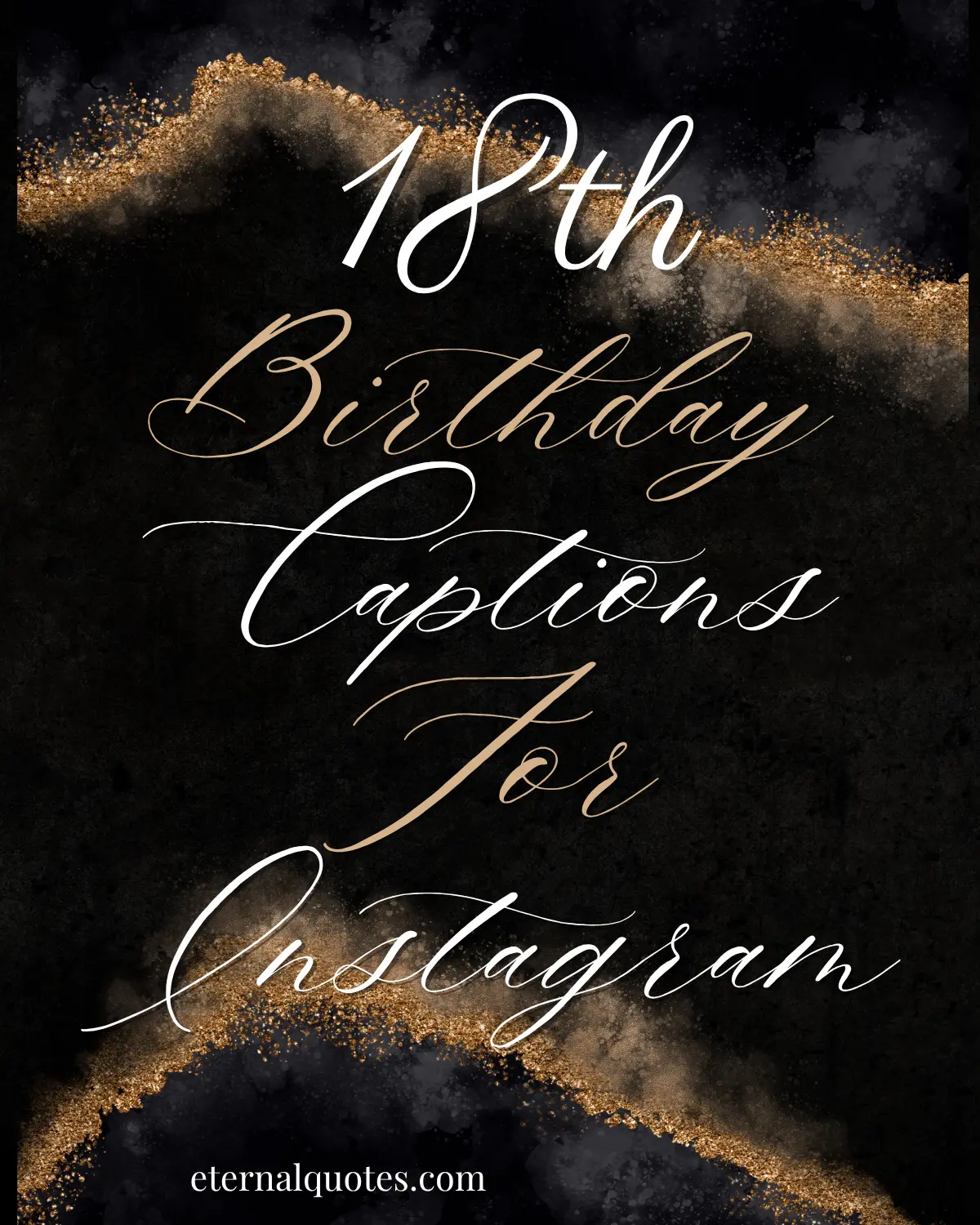 18th birthday captions for Instagram with fun and milestone vibes