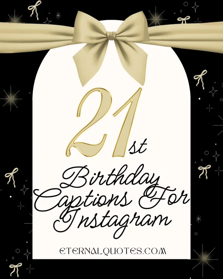 21st birthday captions for Instagram with fun and milestone vibes