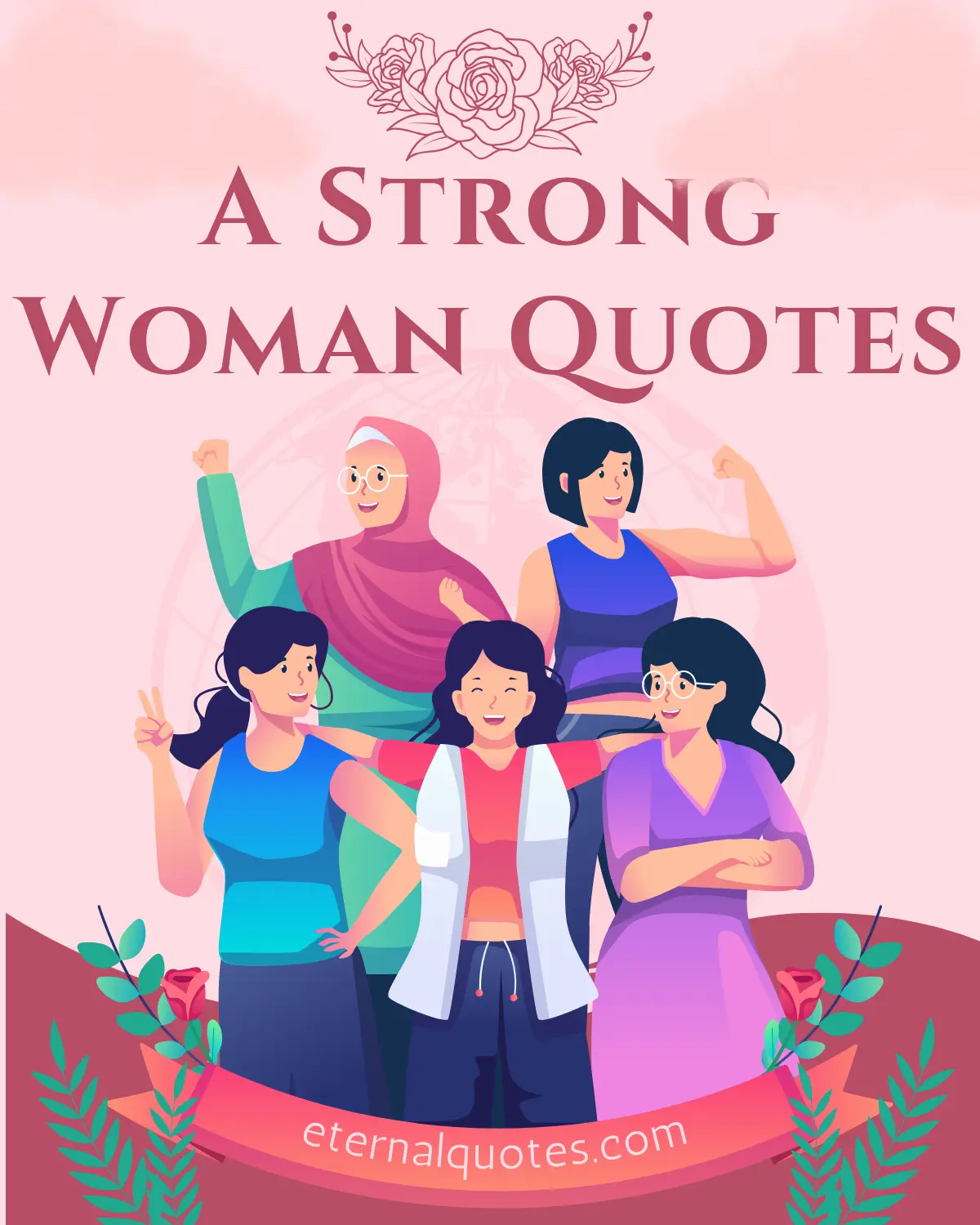 A strong woman quotes about resilience and inner power