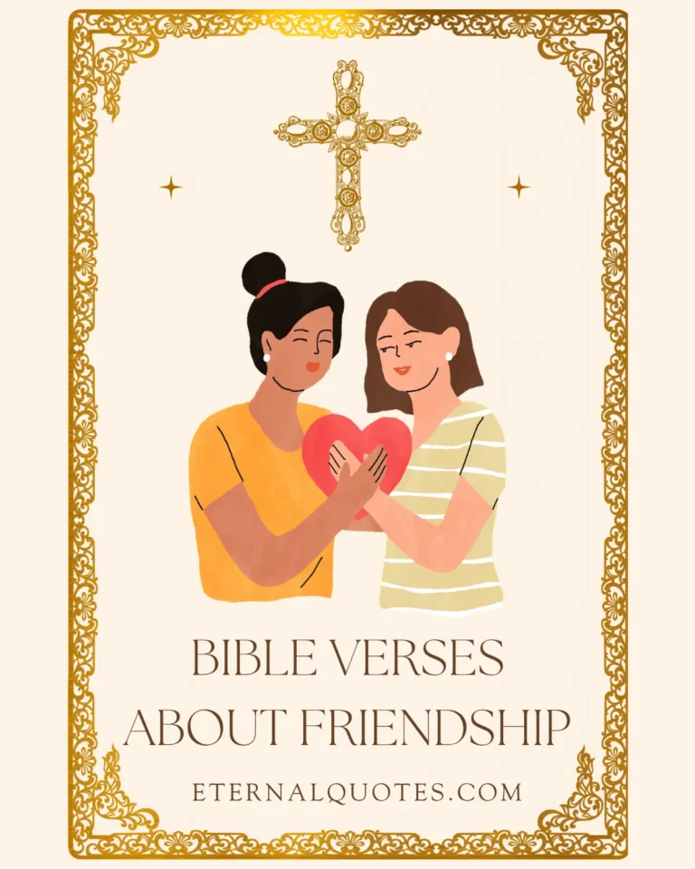 Bible verses about friendship with love and loyalty