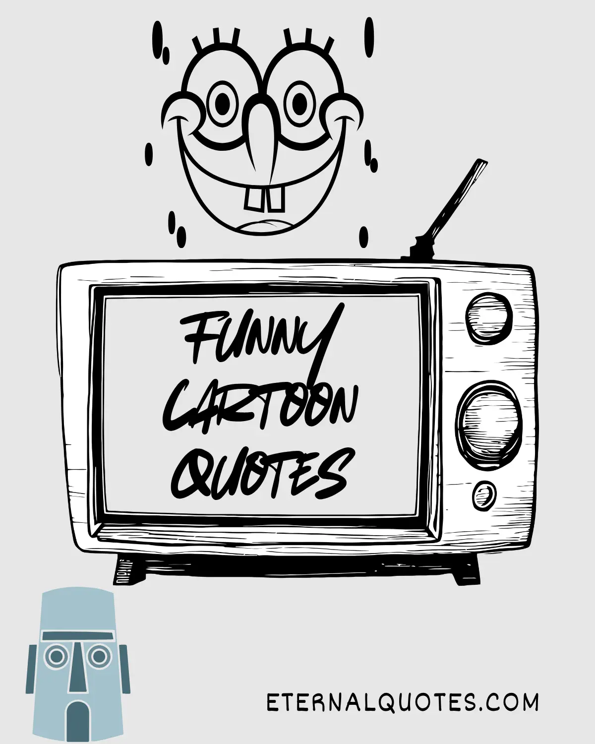 Funny cartoon quotes with playful humor and lighthearted vibes