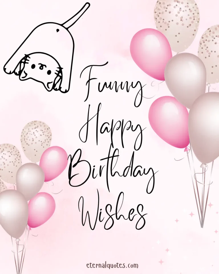Funny happy birthday wishes with humor and playful vibes