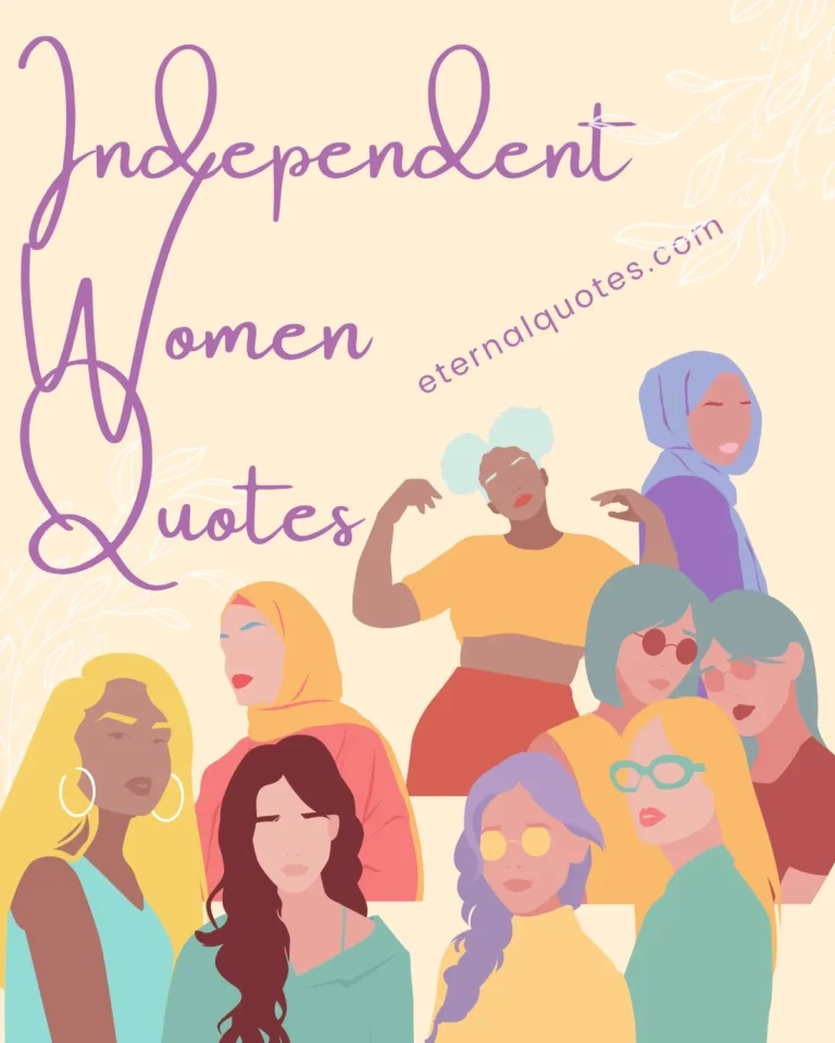 Independent women quotes about strength and confidence