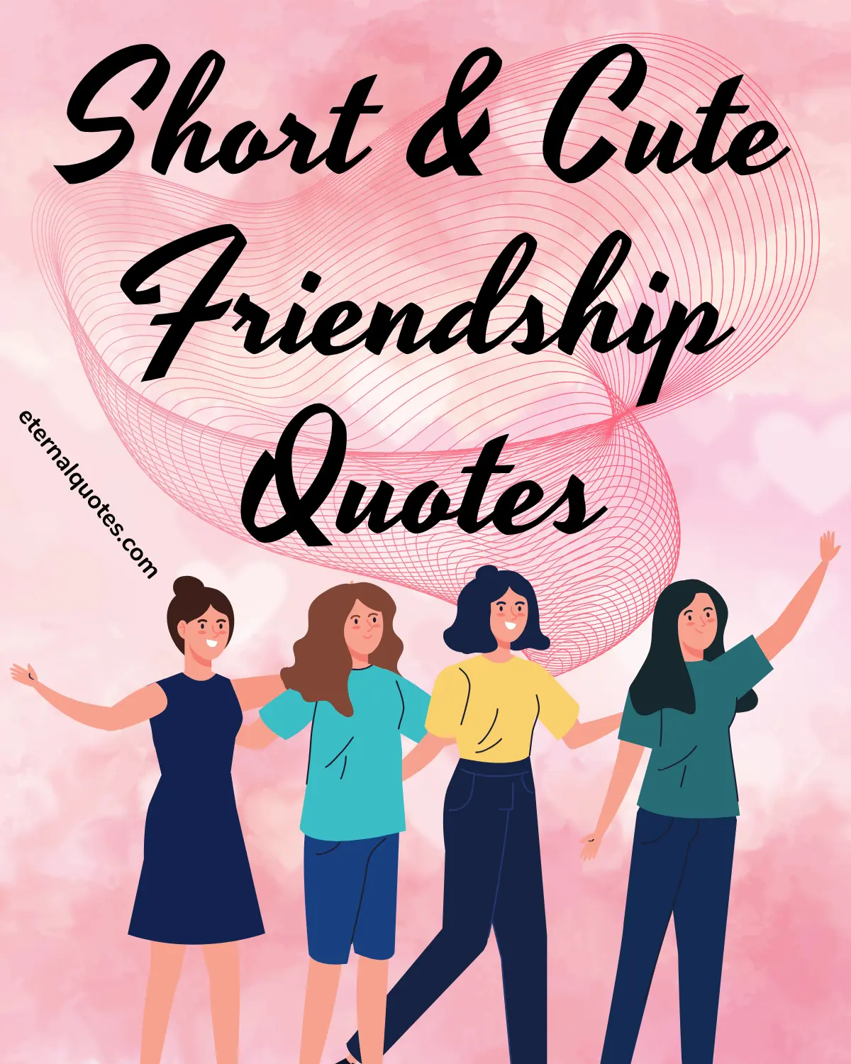 Short and cute friendship quotes about love and happy moments
