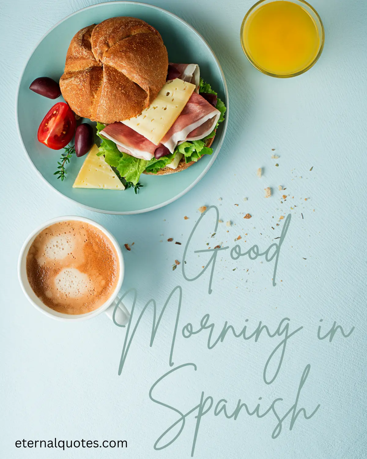 Good morning in Spanish quotes about positivity and fresh starts