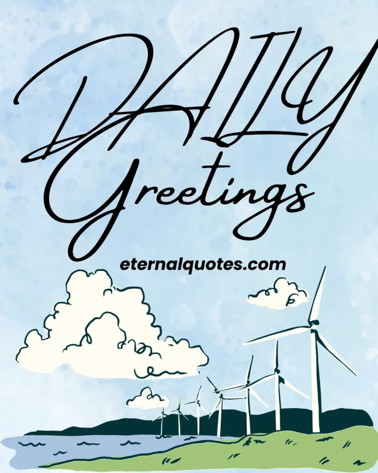Daily greetings about positivity and good vibes