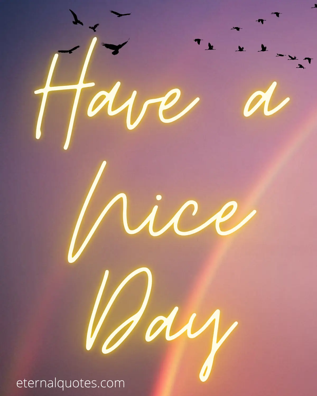 Have a nice day wishes about positivity and good vibes