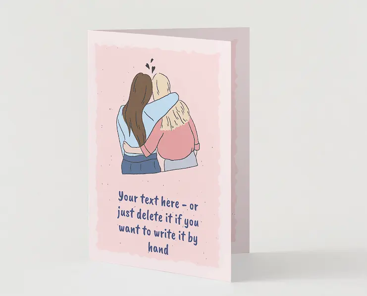 Best Friend Birthday Card 1 Front