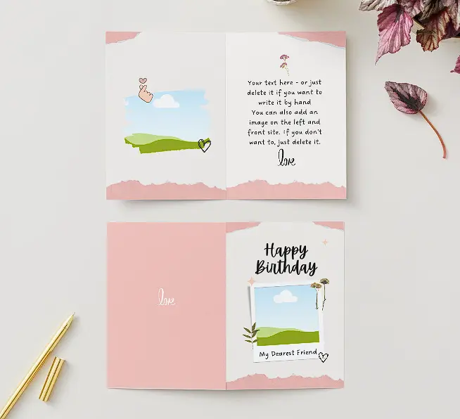 Best Friend Birthday Card 5