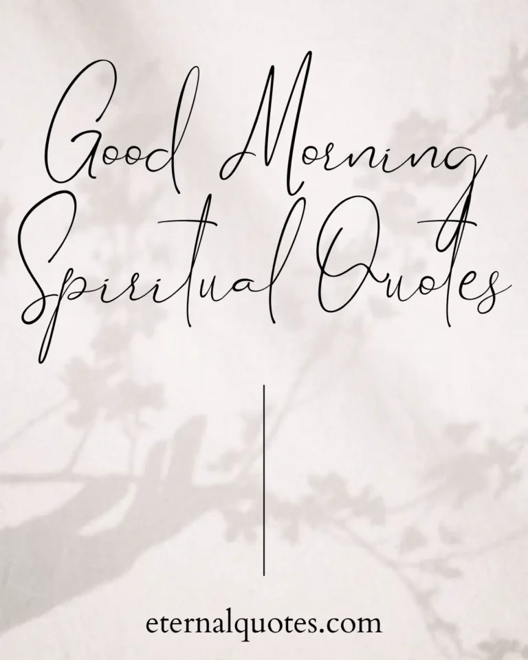 Good morning spiritual quotes about peace and inner guidance