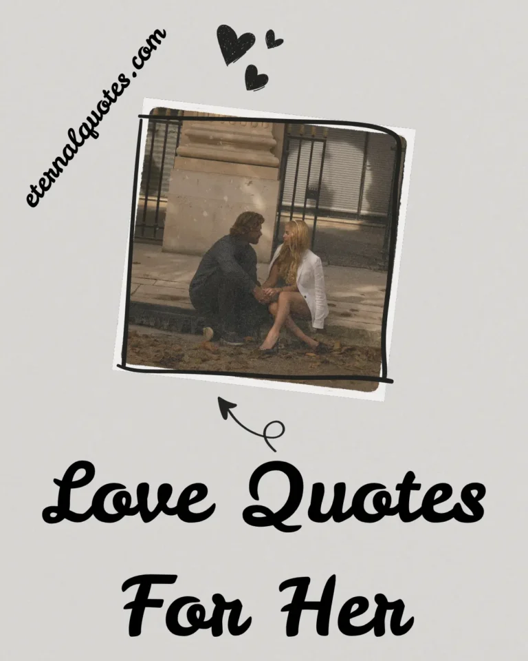 Love quotes for her about romance and affection