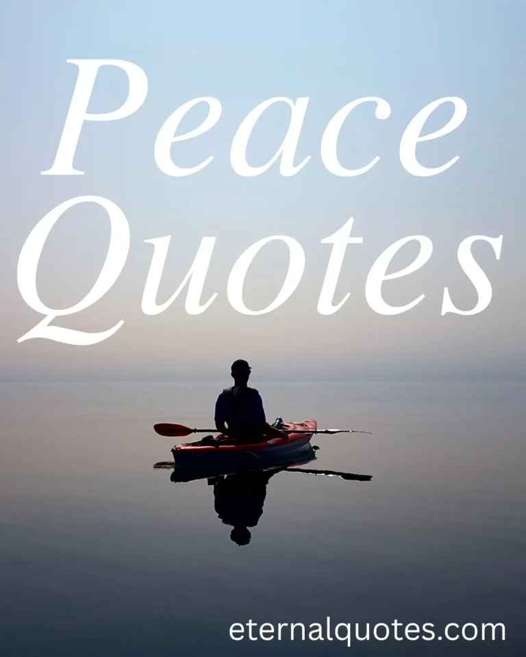 Peace quotes about calm, balance and inner harmony