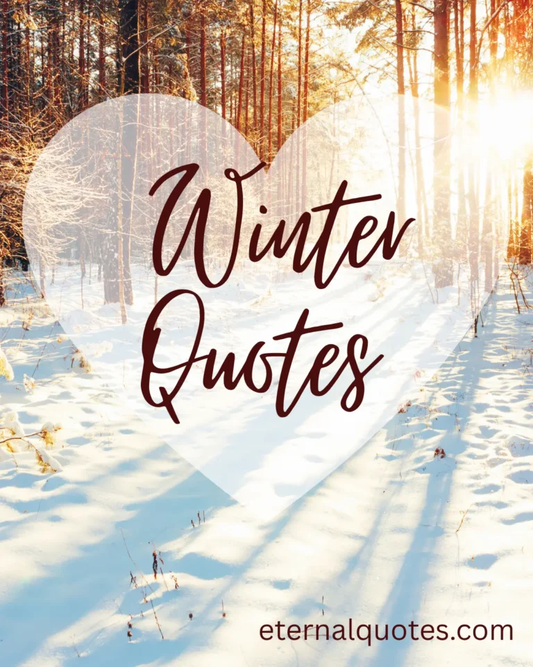 Winter quotes about cold days, cozy moments and quiet beauty