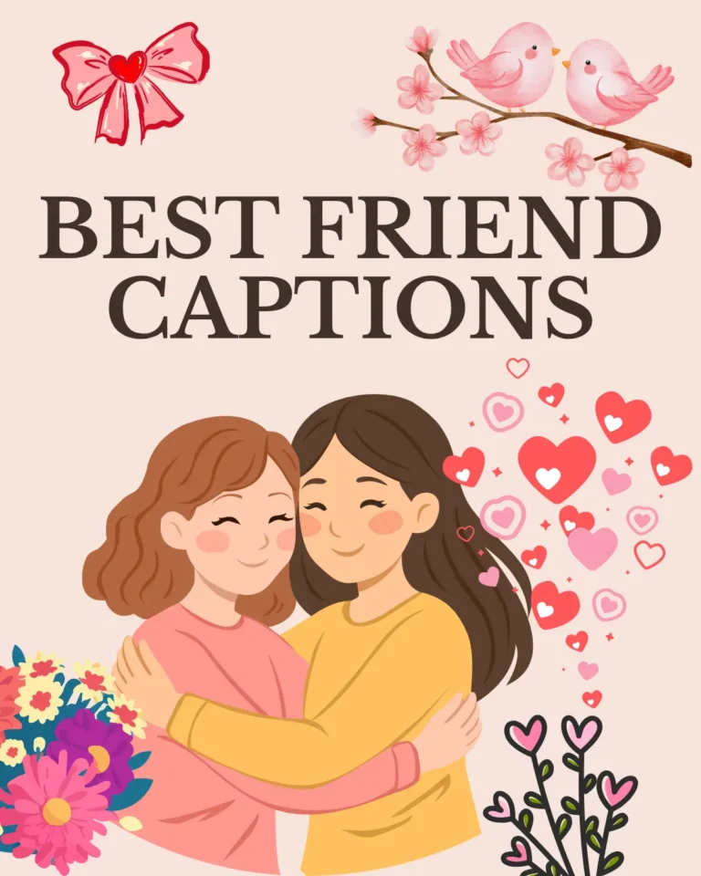 Best friend captions with fun and loyal friendship vibes
