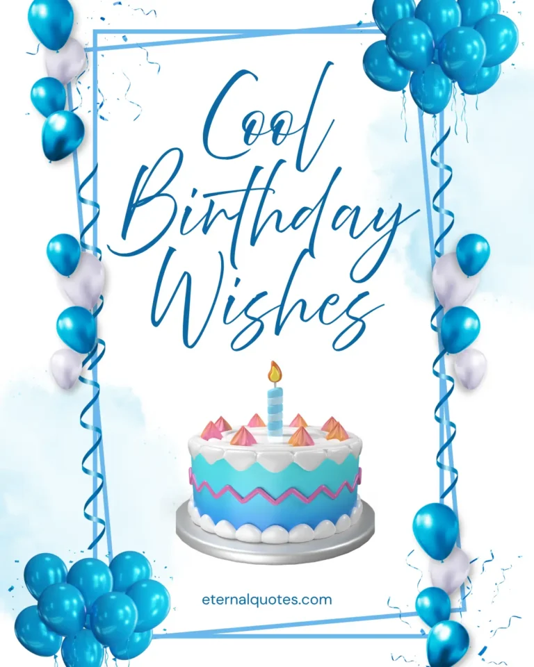 Cool birthday wishes with fun and stylish vibes