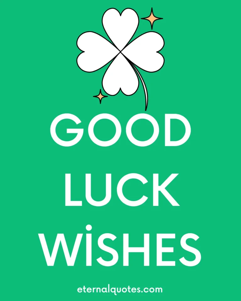 Good luck wishes with encouragement and positive energy