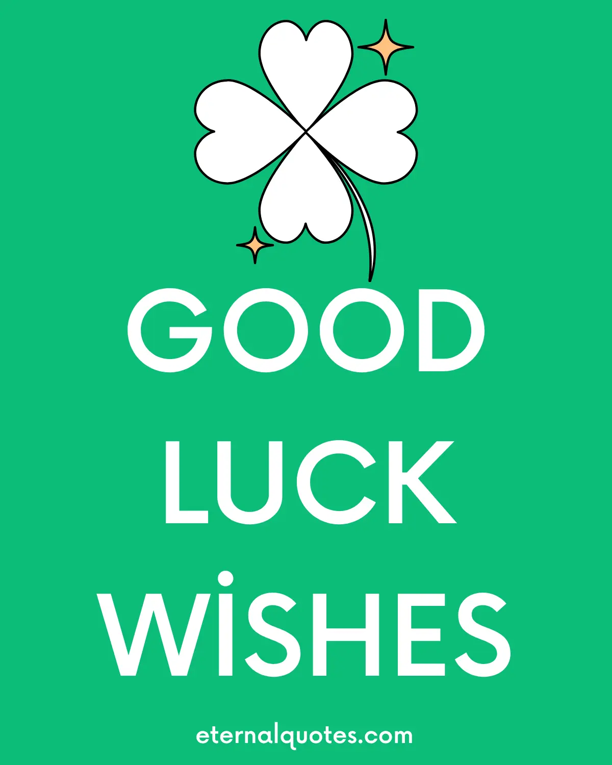 Good luck wishes with encouragement and positive energy
